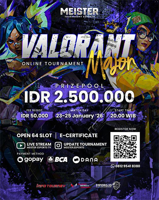 turnamen valorant januari 2026 major 2026 poster