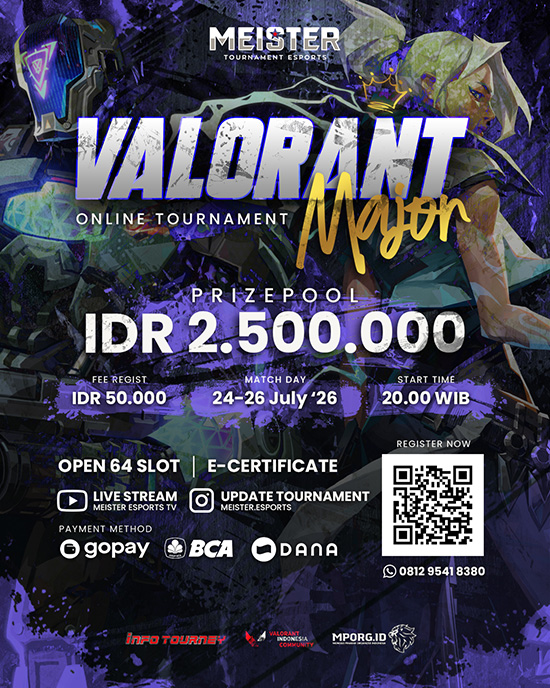 turnamen valorant juli 2026 major juli 2026 poster