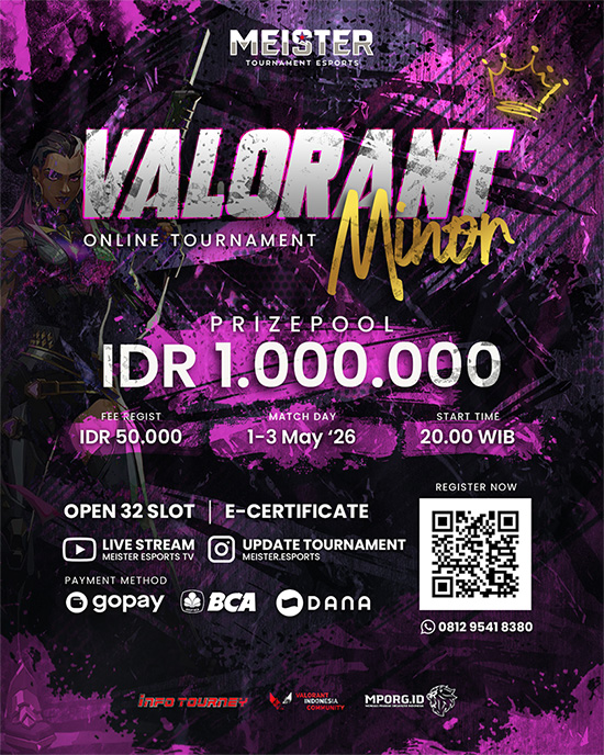 turnamen valorant mei 2026 mei wave 1 poster