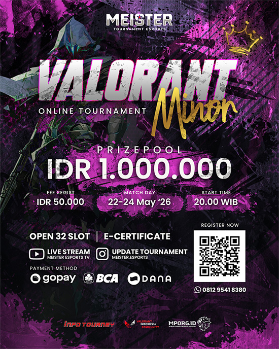 turnamen valorant mei 2026 mei wave 2 poster